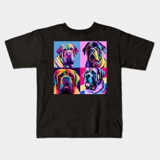 Neapolitan Mastiff Pop Art - Dog Lover Gifts Kids T-Shirt